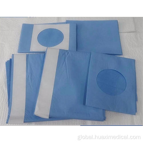 Surgical Aperture Drape Disposable Fenestration Surgical Drape With Aperture Hole Manufactory
